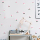 simple pink watermelon bedroom porch wall stickerspicture10