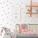 simple pink watermelon bedroom porch wall stickerspicture12