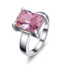 fashion zircon pink crystal ringpicture9