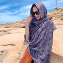 Korean printing sunscreen shawl wholesalepicture5