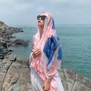 Korean printing sunscreen thin shawl wholesalepicture5