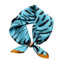 Korean contrast color spot printing silk scarf wholesalepicture10