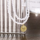 creative fashion pearl seal double layer necklacepicture10
