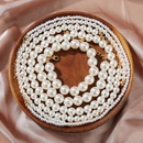 retro simple pearl chain necklacepicture21