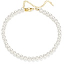 retro simple pearl chain necklacepicture22