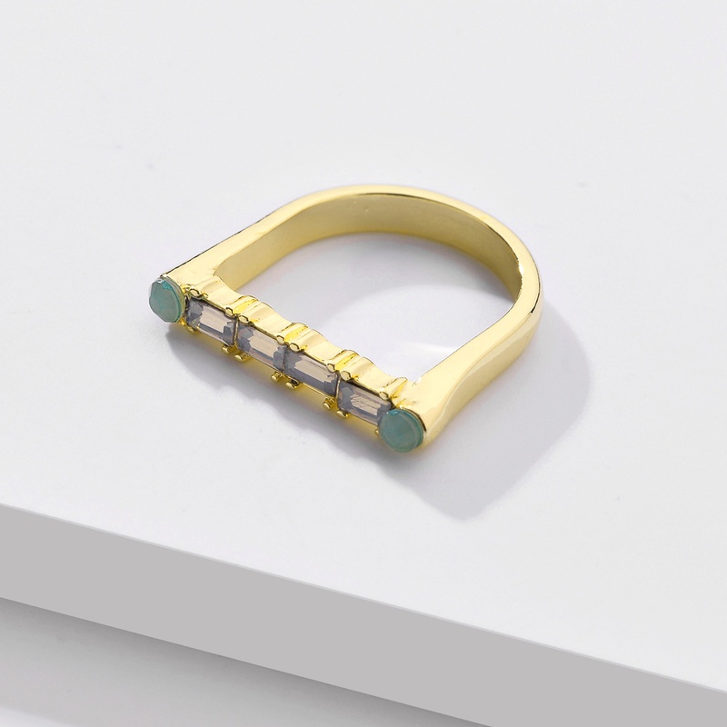 fashion suballoy crystal ring