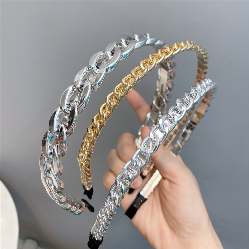 retro metal chain headband wholesale