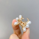 Korean style imitation pearl flower small catch clippicture14