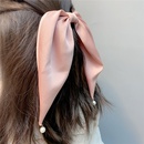 Korean Style satin bow pearl hairpinpicture15