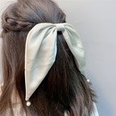 Korean Style satin bow pearl hairpinpicture19