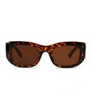 fashion square big frame tortoiseshell leopard print sunglassespicture10