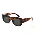 fashion square big frame tortoiseshell leopard print sunglassespicture20