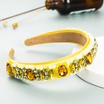 fashion dropshaped glass diamond crystal cloth headbandpicture18