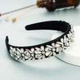fashion glass rhinestone flower geometric headbandpicture17