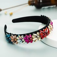 fashion glass rhinestone flower geometric headbandpicture19
