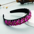 fashion glass rhinestone flower geometric headbandpicture20