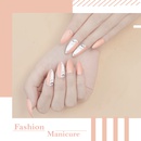 Simple marble pattern skin tone nail stickerspicture7
