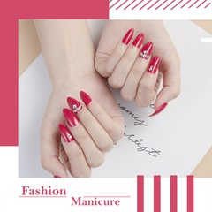 Fashion pointed nails adhesive stickers