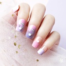 Fashion violet wind simple bridal nail piecespicture8