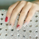Fashion 24 pieces of finished fake nails and diamond nailspicture10