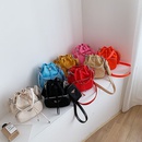 fashion solid color largecapacity oneshoulder messenger bucket bagpicture61