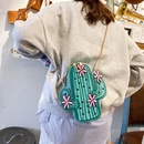 Cartoon Funny Cactus Chain Shoulder Messenger Small Bagpicture22