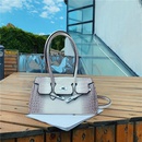 fashion texture stone pattern gradient color oneshoulder small square bagpicture36