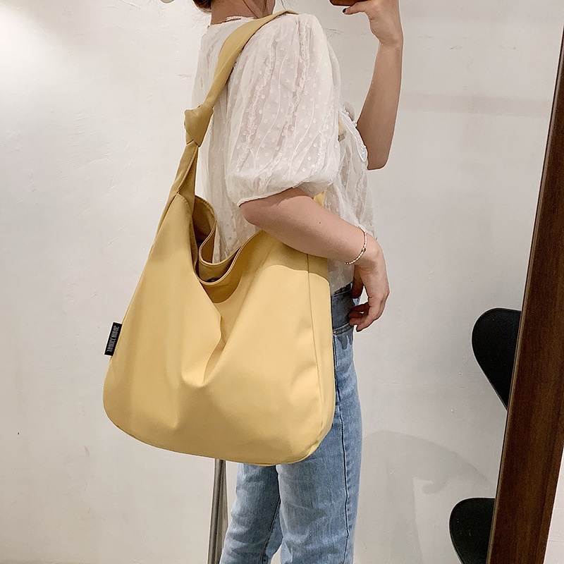 Korean fashion texture largecapacity shoulder tote bag