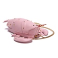 new creative rivets crayfish shape messenger bagpicture45
