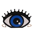 hiphop big eyes chain messenger small round bagpicture20