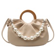 Korean fashion fold pearl handle crossbody shoulder armpit bagpicture35