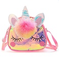 colorful unicorn jelly oneshoulder childrens messenger bagpicture32