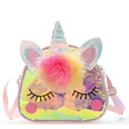 colorful unicorn jelly oneshoulder childrens messenger bagpicture34