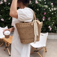 fashion hollow straw woven single shoulder large capacity bagpicture20