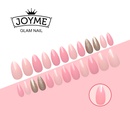 Fashion longpointed almond round head gold powder nail nailpicture13