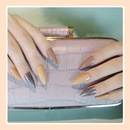 Fashion fake nails with long pointed endspicture8