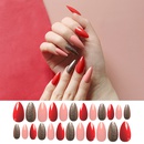 Golden onion powder long nail stickers wholesalepicture10