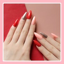 Golden onion powder long nail stickers wholesalepicture11