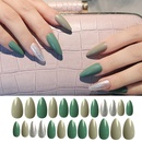 New Long Pointed Fake Nail Adhesive Stickerpicture9