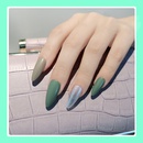 New Long Pointed Fake Nail Adhesive Stickerpicture11