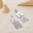 simple irregular silver alloy earrings wholesalepicture16