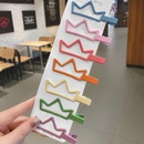 Korean style solid color geometric hairpinpicture8