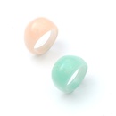 Retro simple solid color acrylic 2piece ring wholesalepicture9