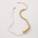 fashion mixed color imitation pearl necklacepicture13