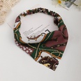 fashion flower triangle scarf elastic hairbandpicture21