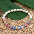 simple handmade beaded pearl bracelet wholesalepicture32