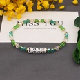 Bohemian Green Crystal Love Letter Braceletpicture14