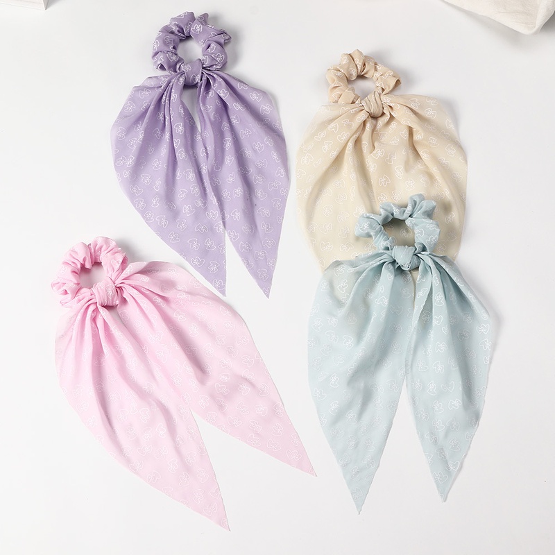 fashion solid color bow knot hairband