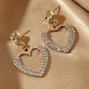 fashion full diamond heart shape earringspicture10