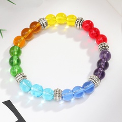 Korean fashion colorful beads bracelet